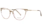 Vera Wang Attica Bh Eyeglasses Frame Women's Blush Horn Full Rim Cat 53MM New. Price: $134.95.
