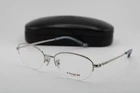 New Coach Hc 5136 9001 Shiny Silver Authentic Frames W/case Eyeglasses 53-17. Price: $85.00.