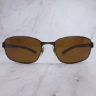 Ray-ban Rb 3413 014/51 Brown Metal Rectangular Sunglasses Made In Italy 59-18 Pre-owned. Price: $35.99.