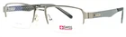 Swiss SWM-17-02 Silver Mens Rectangle Carbon Fiber Eyeglasses 54-18-140 B:33 New. Price: $39.99.