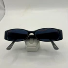 Michael Kors MK612 027 Black Rectangular Sunglasses Eyeglasses Frames Only Pre-owned. Price: $34.99.