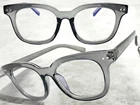 Mens Classic Vintage Retro Sophisticated Style Clear Lens Eye Glasses Gray Frame New. Price: $18.59.
