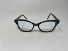 Cinzia Eyewear 5156 C3 52-17-140 Gray Marble Teal Flex Hinge Eyeglasses LG28 Pre-owned. Price: $45.00.