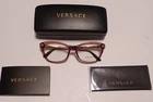 Versace 3224/5209 54/17/140 Women's Transparent Violet Plastic Rx Frame New. Price: $139.99.