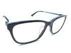 Cole Haan CH4039 316 Blue Tortoise Metal Rectangle Eyeglasses Frames 56-17 145 Pre-owned. Price: $59.99.