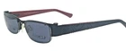 Easyclip EC105 Black Red Eyeglasses Frames W/ Magnetic Sunglasses 46-17-135 New. Price: $59.99.
