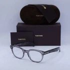 Tom Ford FT5807-B 020 Grey/clear Blue Light Block 50MM Eyeglasses New Authentic. Price: $177.21.