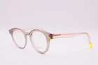 New Face Hollow Col 3506 Glitter Pink Yellow Authentic Eyeglasses 47-19. Price: $249.60.