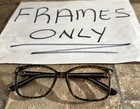 Zenni Brown Tortoise Full Rim Square Eyeglasses Frame 54-18-141-40MM G28 Pre-owned. Price: $13.99.