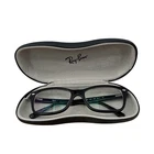 Ray-ban Rb 5228 2000 Black Rectangular Eyeglasses Frames With Case 53-17-140 Pre-owned. Price: $35.00.
