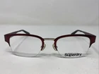 Superdry Clarke C.060 49-19-135 Burgundy Half Rim Eyeglasses Frame D568 New. Price: $180.00.