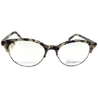 Georgina Womens Tortoise Shell Round Eyeglass Frames With Metal Bridge 51-18-145 New. Price: $18.93.