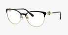 Versace VE1271-1433 Cat Eyeglasses Gold & Black New. Price: $169.00.