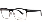 Tom Ford TF5323 002 Eyeglasses Matt Black/shiny Rose Gold Half Rim Optical Frame New. Price: $289.95.