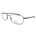 Nike Eyeglasses Frames 4283 002 Shiny Black Rectangle Full Rim 56-18-140 New. Price: $49.99.