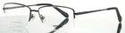 Fossil FOS7137 R80 Gunmetal Mens Rectangle Half Rim Eyeglasses 53-15-140 B:34 New. Price: $34.99.
