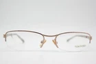 Tom Ford Tf 5023 Bronze Gold Brown Half-frame Eyeglasses New. Price: $147.64.
