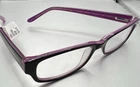 Hard Candy Eyewear HC41 Black Pink Eyeglasses Frame 52/16/135 New. Price: $39.00.
