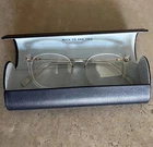 Warby Parker Carlton 500 Crystal Clear Eyeglasses Frames 51-17-145 With Case Pre-owned. Price: $30.00.