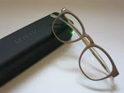 Mykita Mylon Hybrid Guava 557 Taupe Grey Gold Eyewear Eyeglasses New. Price: $257.70.