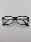 Chelsea Morgan Eyeglasses CM3006 53-14-135 Black Oval Full Rim Frame Womens Pre-owned. Price: $9.59.