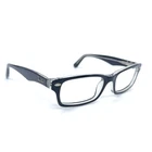 Ray-ban 1530 3529 Clear Black Eyeglasses Frame 46-16-125 Kids Youth Eyewear Pre-owned. Price: $29.99.