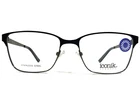 Iconik Eyeglasses Frames Jackie C02 Grey Blue Square Full Rim 52-16-140 New. Price: $99.95.