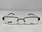 Pompeii Eyewear Italy P370 587 48-18-140 Dark Brown Eyeglasses Frame ZK71 New. Price: $39.00.