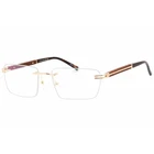Charriol Men's Eyeglasses Shiny Gold/tortoise Metal Rimless Frame PC75118 C01 New. Price: $130.49.