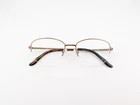 Saki Eyeglasses Frames Only, MOD.409, 52-17-140, Brown, Made In Japan Pre-owned. Price: $39.99.