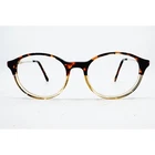 Flower Iris 6047 Eyeglasses Women Brown Tortoise Two Tone Round Frames 233 Hm Pre-owned. Price: $31.99.