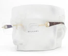 Bvlgari Rimless Eyeglasses Frame BV2144H 278 Pale Gold 52MM No Case New. Price: $225.00.
