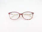 Vera Wang Eyeglasses Frames Only, VG05 Sc, 54-15-140, Red/clear Pre-owned. Price: $29.99.