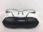 Vogue Womens Eyeglasses VO3875B 756S Brown 52-17-135 Rx Metal Frames W/zip Case Pre-owned. Price: $12.60.