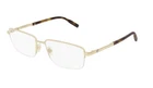New Montblanc MB0020O 006 Eyeglasses Frames Men's Gold Rectangular 58-17-150 Mm. Price: $159.00.