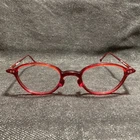 L.a. Eyeworks Lenny Eyeglasses Frames Key Hole Plastic Red Small 42 Pre-owned. Price: $50.00.