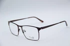 New Thin Light Tlg NU028 C02 Brown Gunmetal Authentic Eyeglasses 57-17. Price: $104.00.