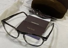 Tom Ford FT5868-B/V 020 53-18 Grey Havana Frame Clear Lens New. Price: $169.99.