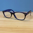 Ray-ban Rb 5184 5215 Eyeglasses Rectangular Full Rim Purple Frame Only 52-18 145 Pre-owned. Price: $13.50.