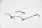 New Charmant 12140 Bk Black Silver Titanium Eyeglasses Frames 53-18. Price: $102.00.