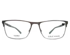 Cole Haan Eyeglasses Frame CH4055 033 Gunmetal Gray Rectangle Full Rim 56-17-145 New. Price: $94.95.