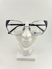 Champion Products Shanta Designer Eyeglasses Frames Blue/silver C03 53-18-140 New. Price: $55.79.