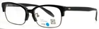 Jins MMF-16S-074A 94 Black Womens Rectangle Full Rim Eyeglasses 54-17-149 B:36 New. Price: $34.99.