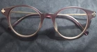 Authentic Matsuda M2038 Burgundy With Gold Accents Cat-eye Glasses Pre-owned. Price: $245.00.