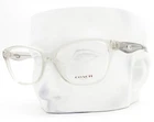 Coach Eyeglasses 6243F 5614 Crystal Light Gray Clear 57MM With Case New. Price: $129.50.