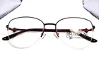 Bulova Twist Titanium Freecydale Wine 54-17-140 Womens Half-rim Eyeglasses Frame New. Price: $35.54.
