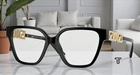 Versace VE3358B GB1 Black Demo Lens 52 Mm Women's Eyeglasses New. Price: $179.00.