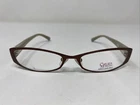 Chelsea Morgan Cm 823 51-16-130 Brown Metal Full Rim Eyeglasses Frame UH43 New. Price: $58.50.