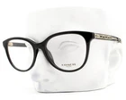 Coach Eyeglasses 6236U 5002 Shiny Black On Gold Logo 55MM With Case New. Price: $115.00.
