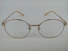 Firmoo OBU3001A Eyeglasses Frame 51 20 143MM Round Gold Metal Full Rim Pre-owned. Price: $28.97.